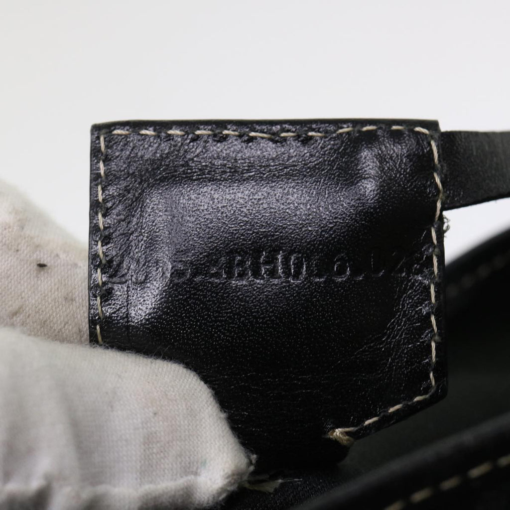 FENDI Zucchino Canvas Tote Bag Black ar9954
