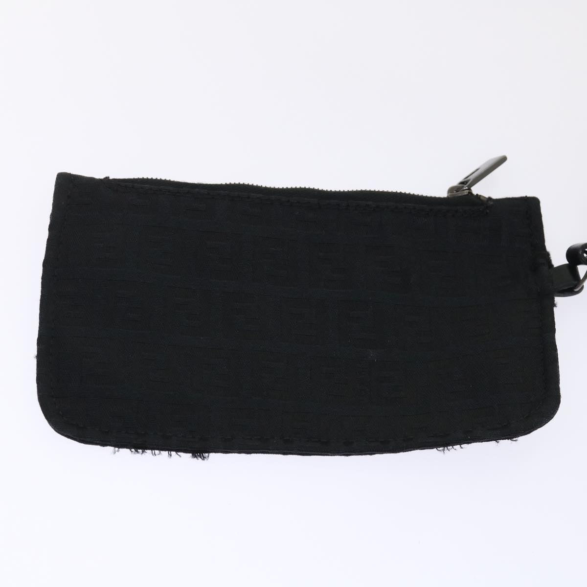 FENDI Zucchino Canvas Tote Bag Black ar9954