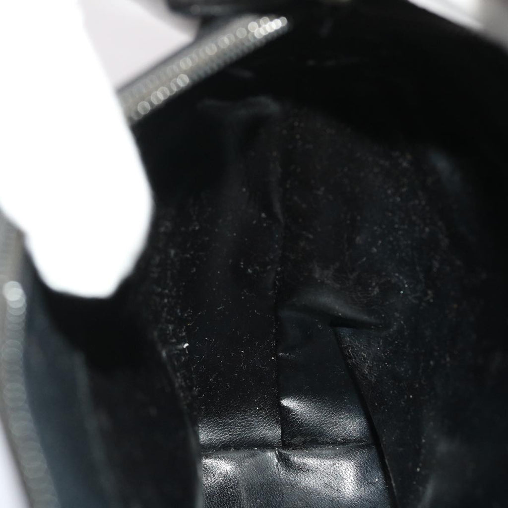 GUCCI Hand Bag Leather Black ar9996