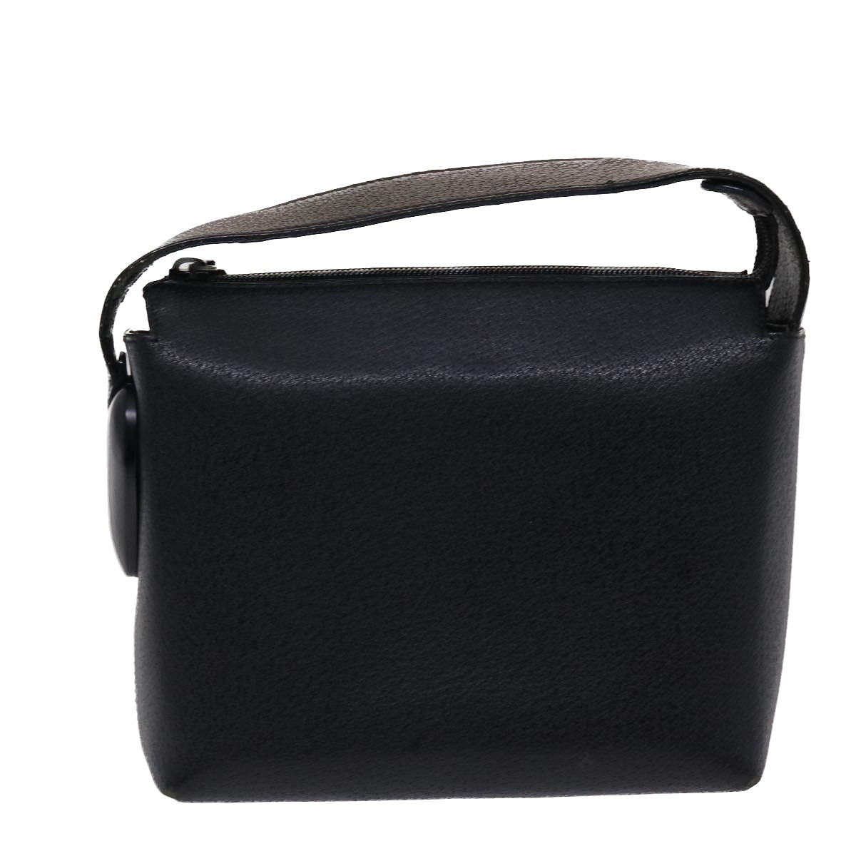 GUCCI Hand Bag Leather Black ar9996