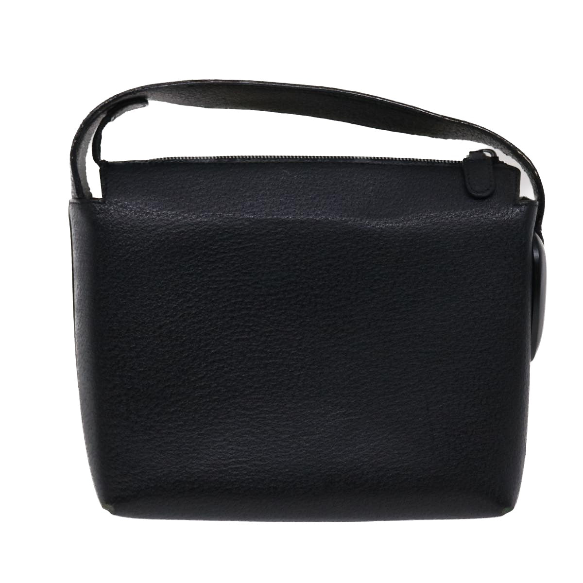 GUCCI Hand Bag Leather Black ar9996