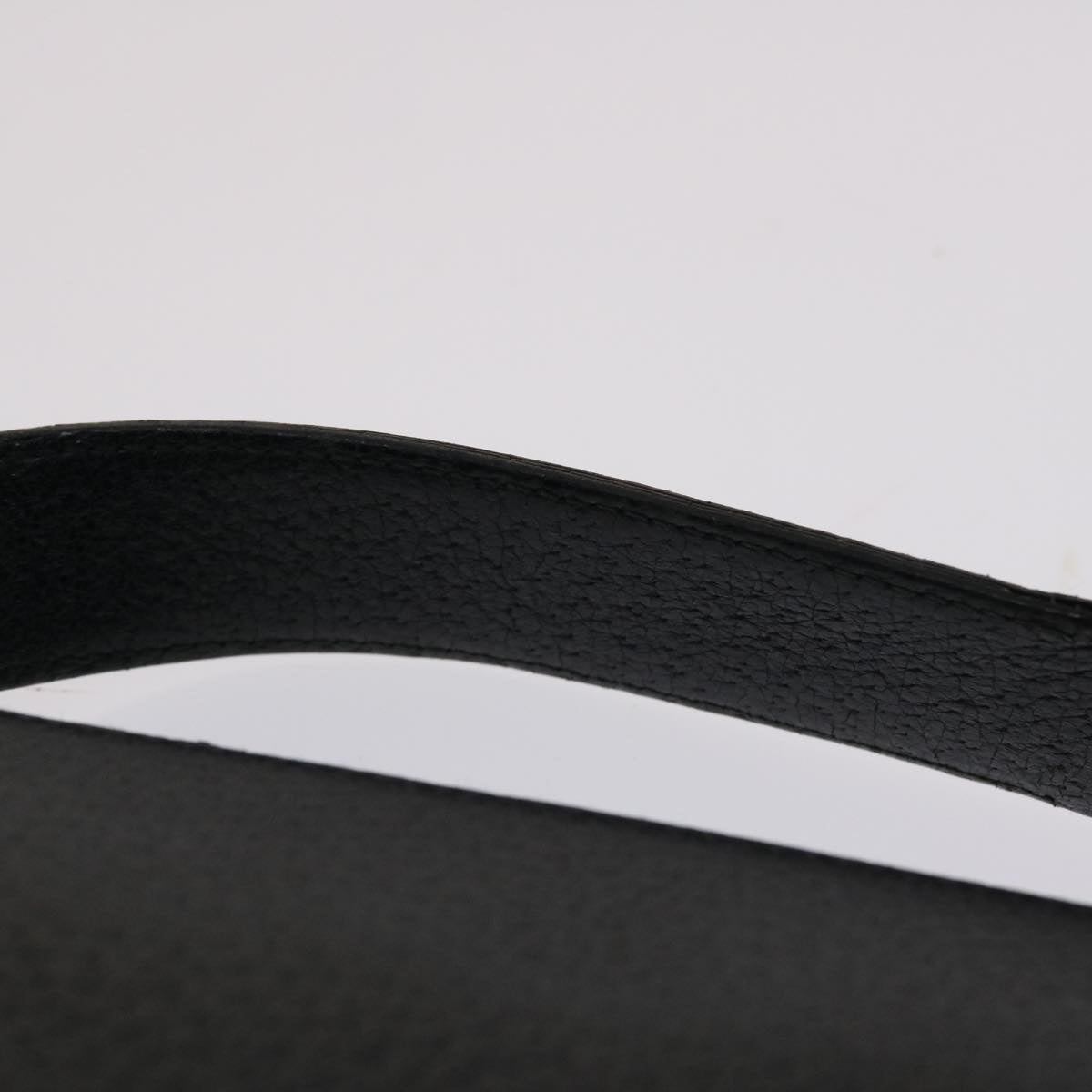 GUCCI Hand Bag Leather Black ar9996