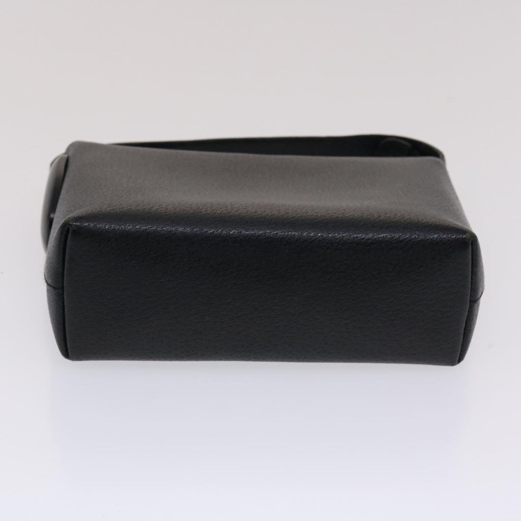 GUCCI Hand Bag Leather Black ar9996
