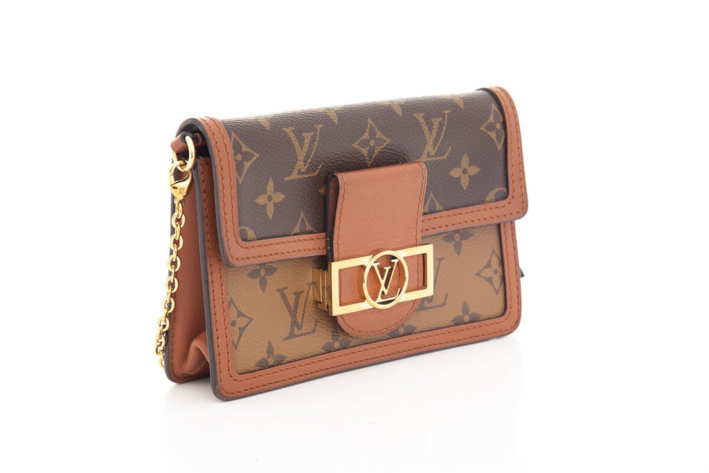 Louis Vuitton Monogram Dauphine Chain Wallet Cross-Body