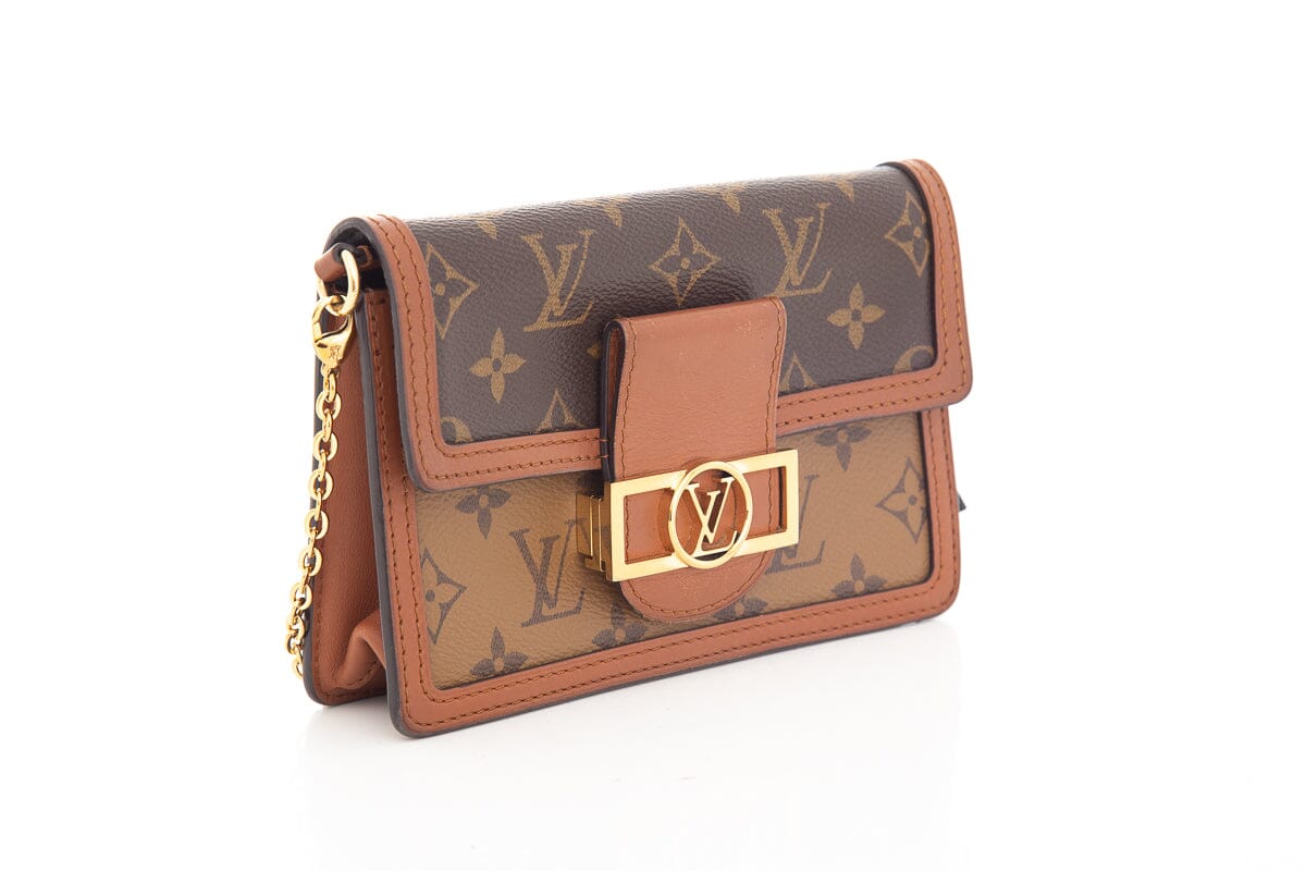 Louis Vuitton Monogram Dauphine Chain Wallet Cross-Body