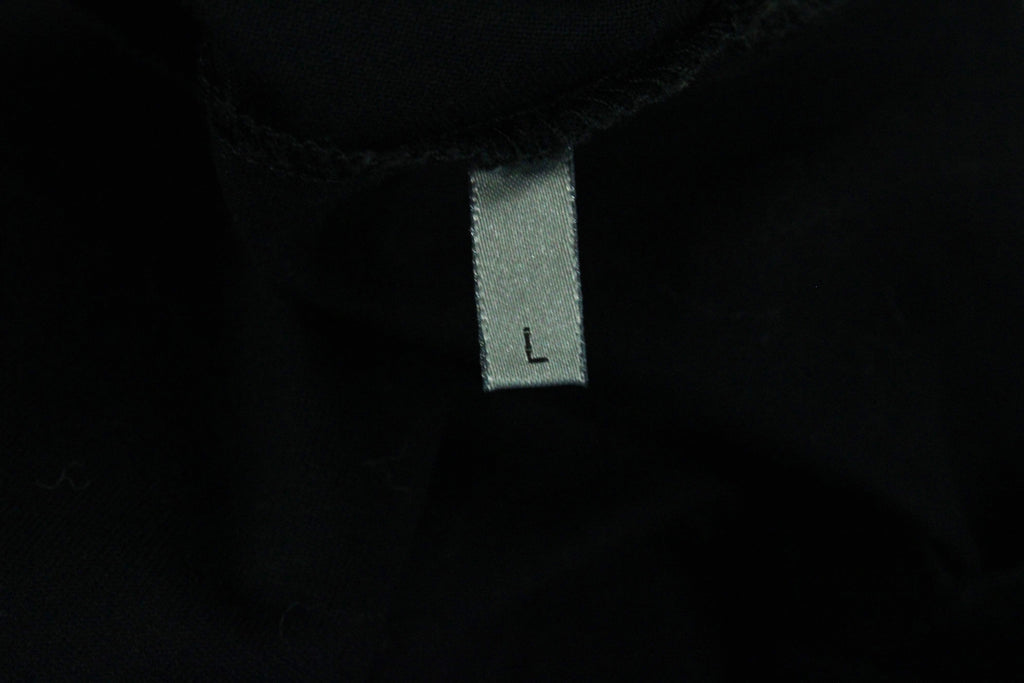 Dior Homme Bee Logo V-Neck T-Shirt in Black Cotton