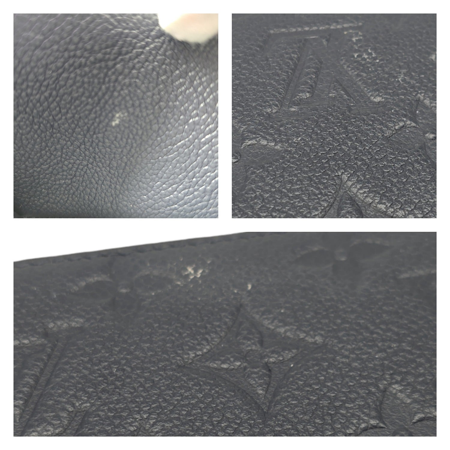 Louis Vuitton Monogram Empreinte Leather Zippy Wallet