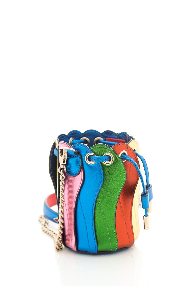 Christian Louboutin Multicolor Bucket Mini Marie Jane Handbag
