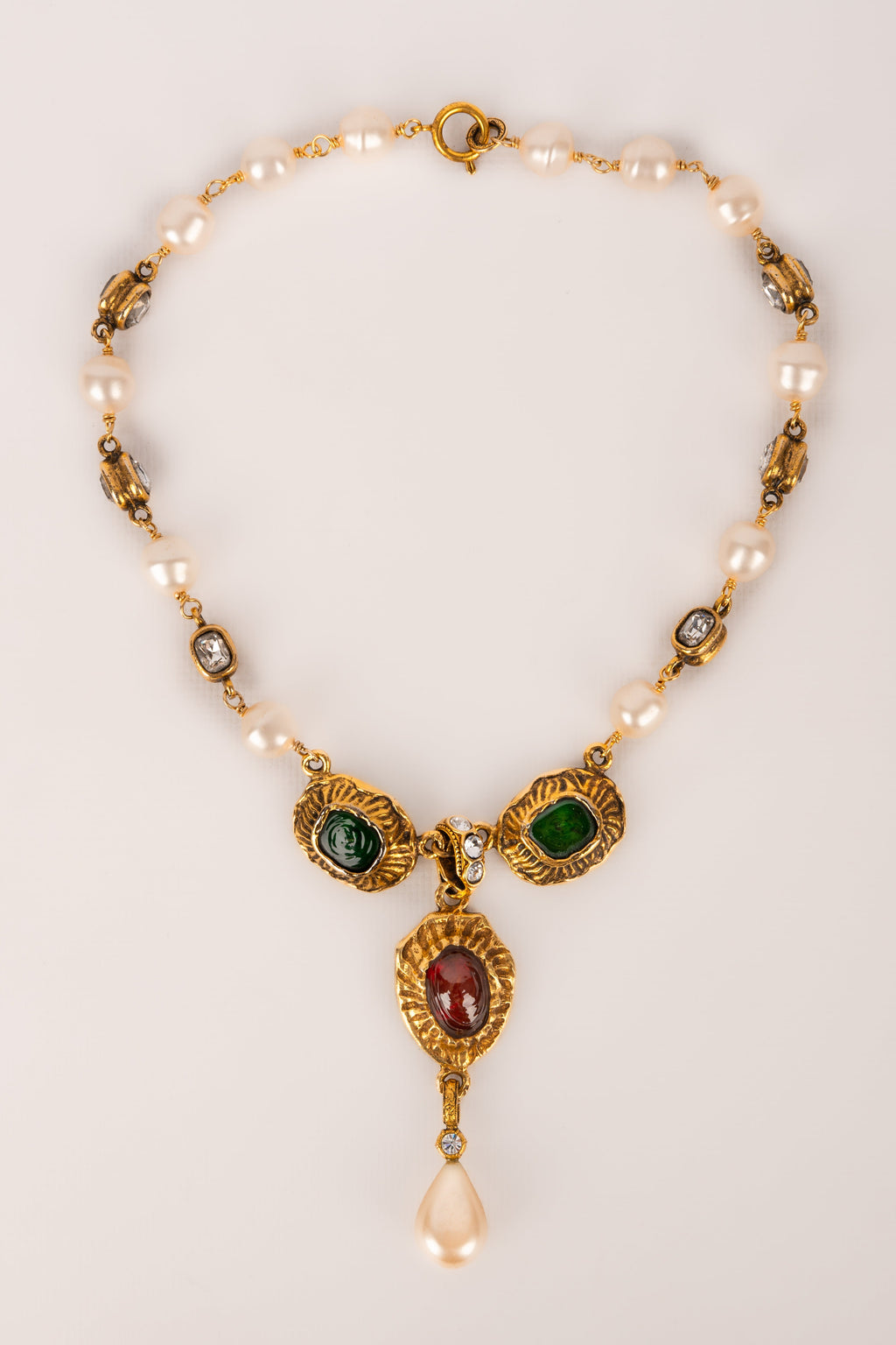 Collier byzantin Chanel 1985