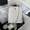 CHLRucksack Backpack White Bag For Women 21cm/8in