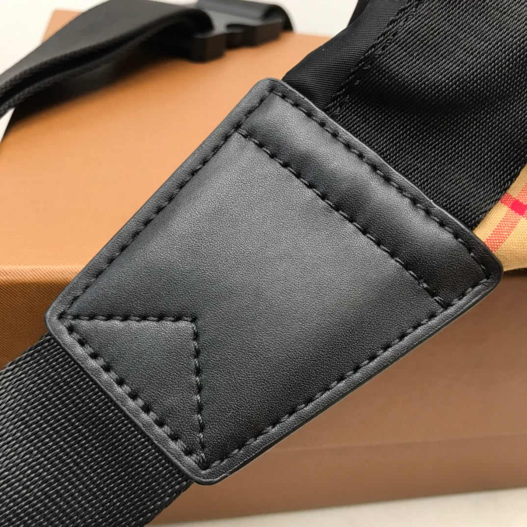 GLAMI Vintage Check Nylon Sonny Bum Bag For Men, Bags 12.2in/31cm 80265571