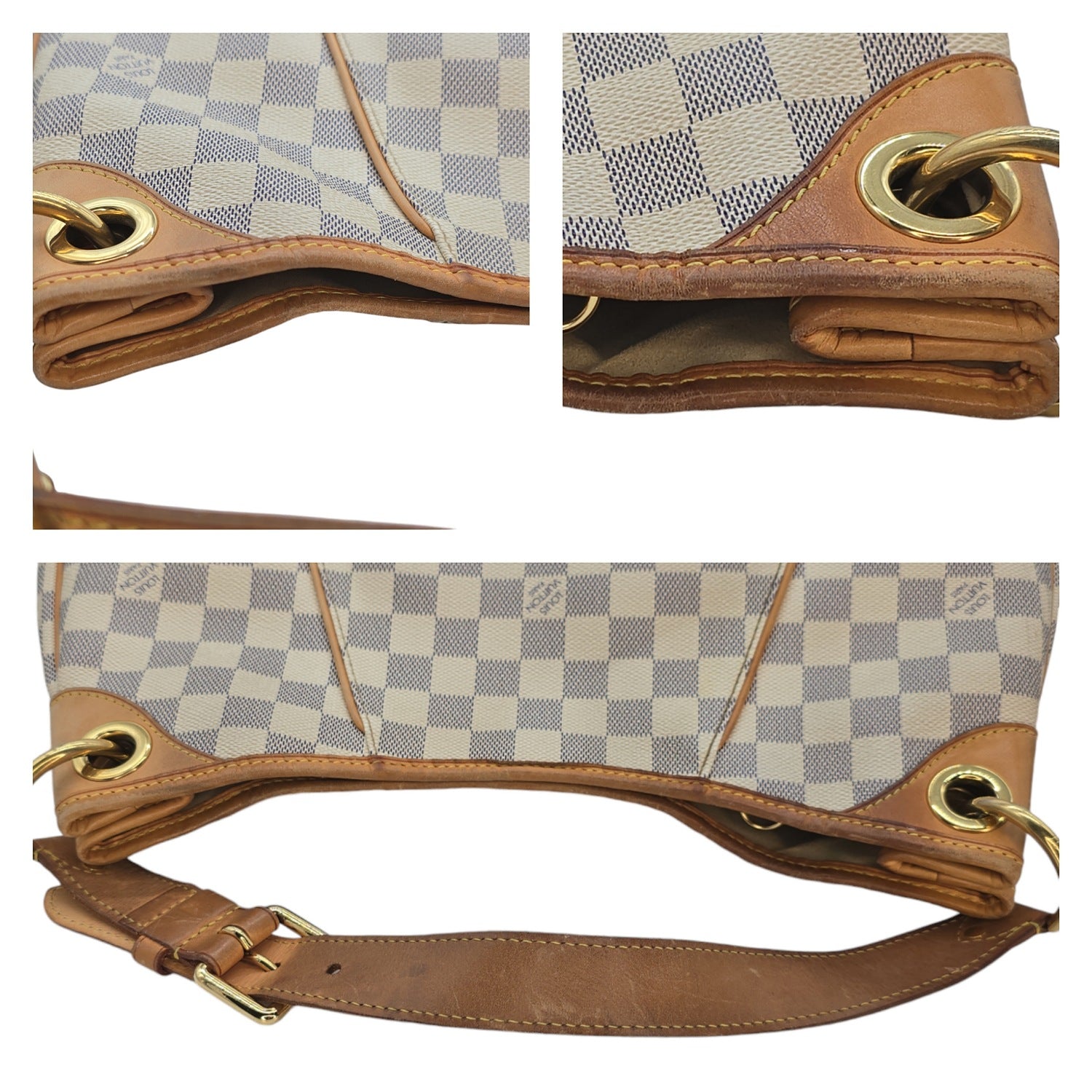 Louis Vuitton Vintage Damier Azur Galleria GM