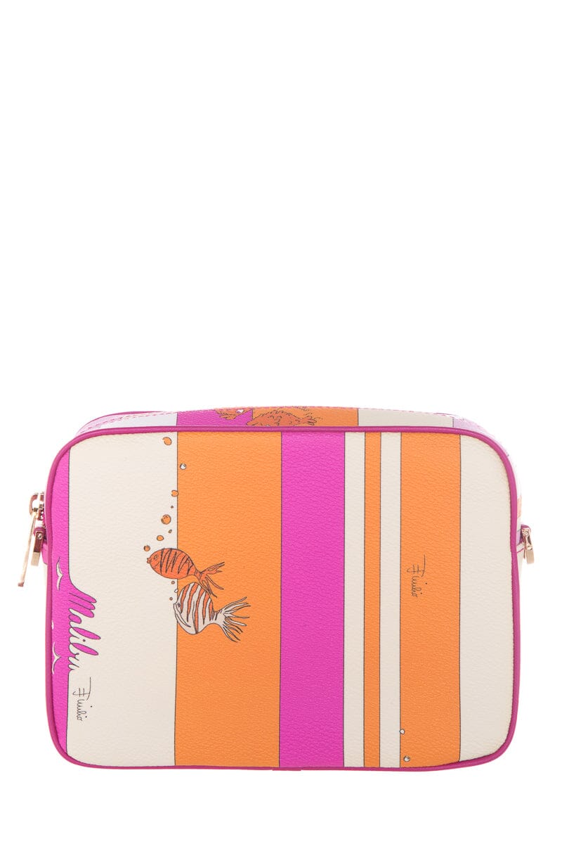 Pucci Pink & Orange Tigerfish Cross-Body