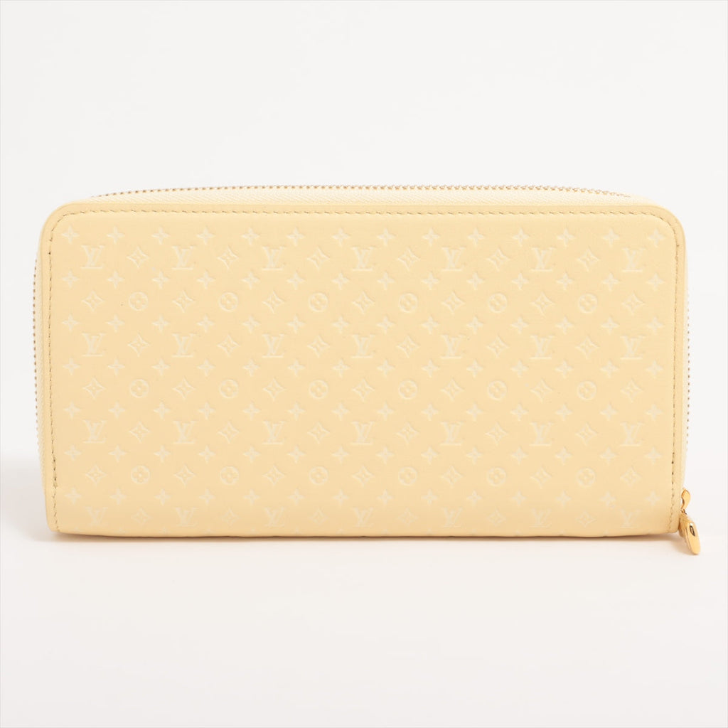 Louis Vuitton Nano-Monogram Zippyr Wallet M82229 Yellow Round Zipper Wallet
