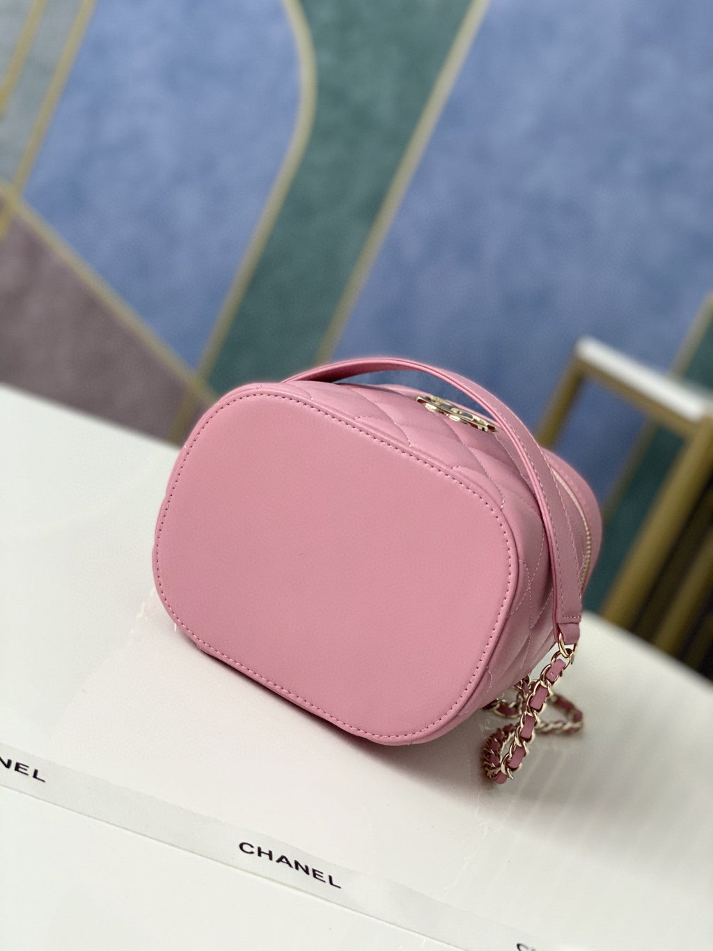 CHLVanity Case Gold Hardware PiNike For Women, Women’s Handbags, Shoulder Bags 9.4in/24cm