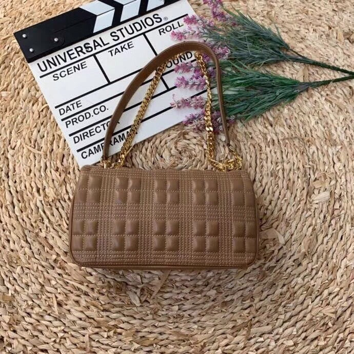 GLAMI Quilted MeGLAMIum Lola Bag Monogram Brown For Women, Bags 11in/28cm 80208481
