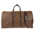 Louis Vuitton 2008 Damier Keepall Bandouliere 55 Duffle Bag N41414