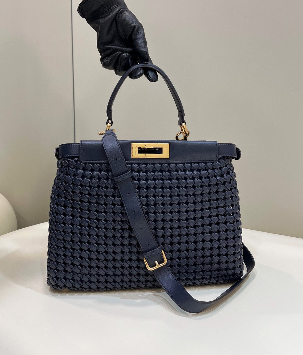 FI Mujer GlamI Iconic Navy Blue Bag For Woman 33cm/13in