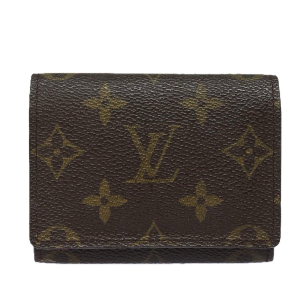 Louis Vuitton Enveloppe Carte De Visite  Canvas Wallet