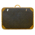 Louis Vuitton Stratos 80 Trunk M23232 Monogram Brown G  Leather Canvas Dial Lock Travel Bag