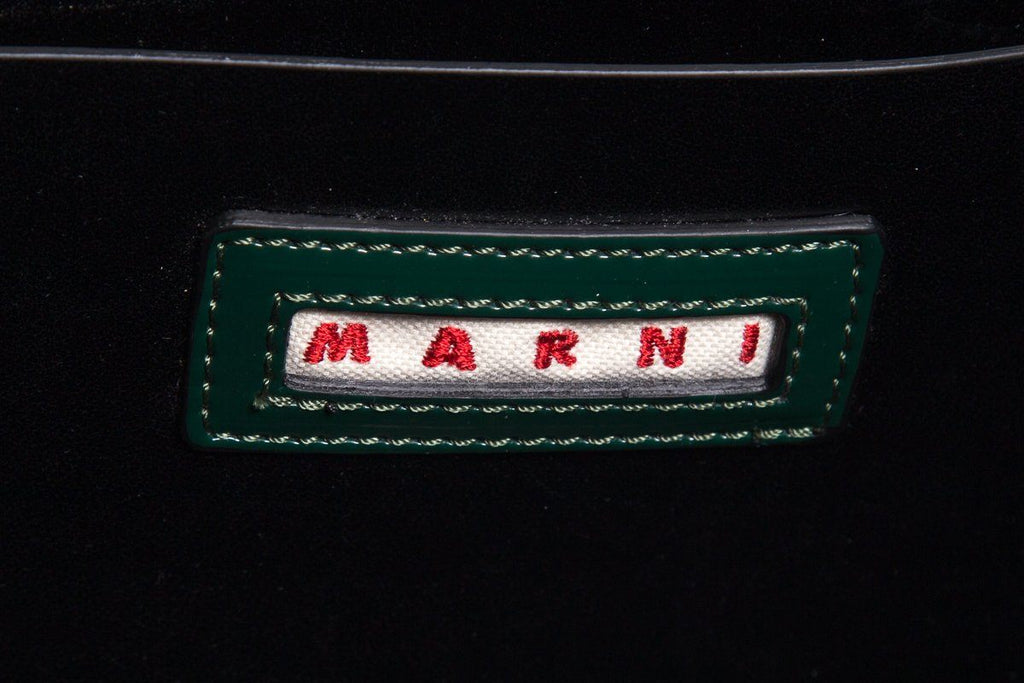 Marni Forest Green Shopping Tote
