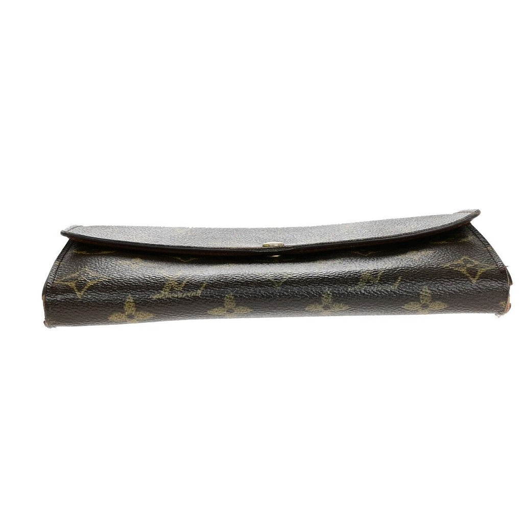 Louis Vuitton Sarah  Canvas Wallet