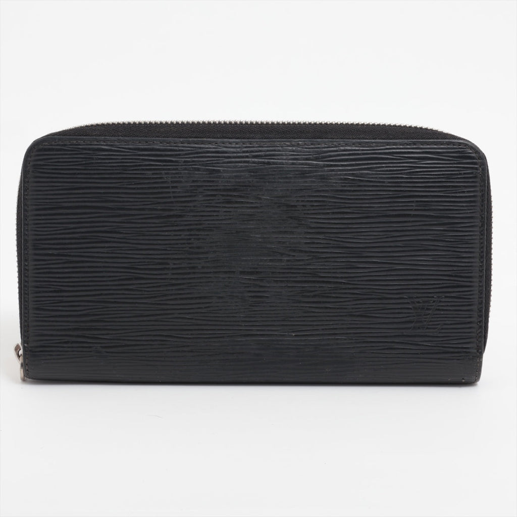 Louis Vuitton Epi  Wallet M61857 Noir Round Zip Wallet