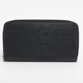 Louis Vuitton Epi  Wallet M61857 Noir Round Zip Wallet