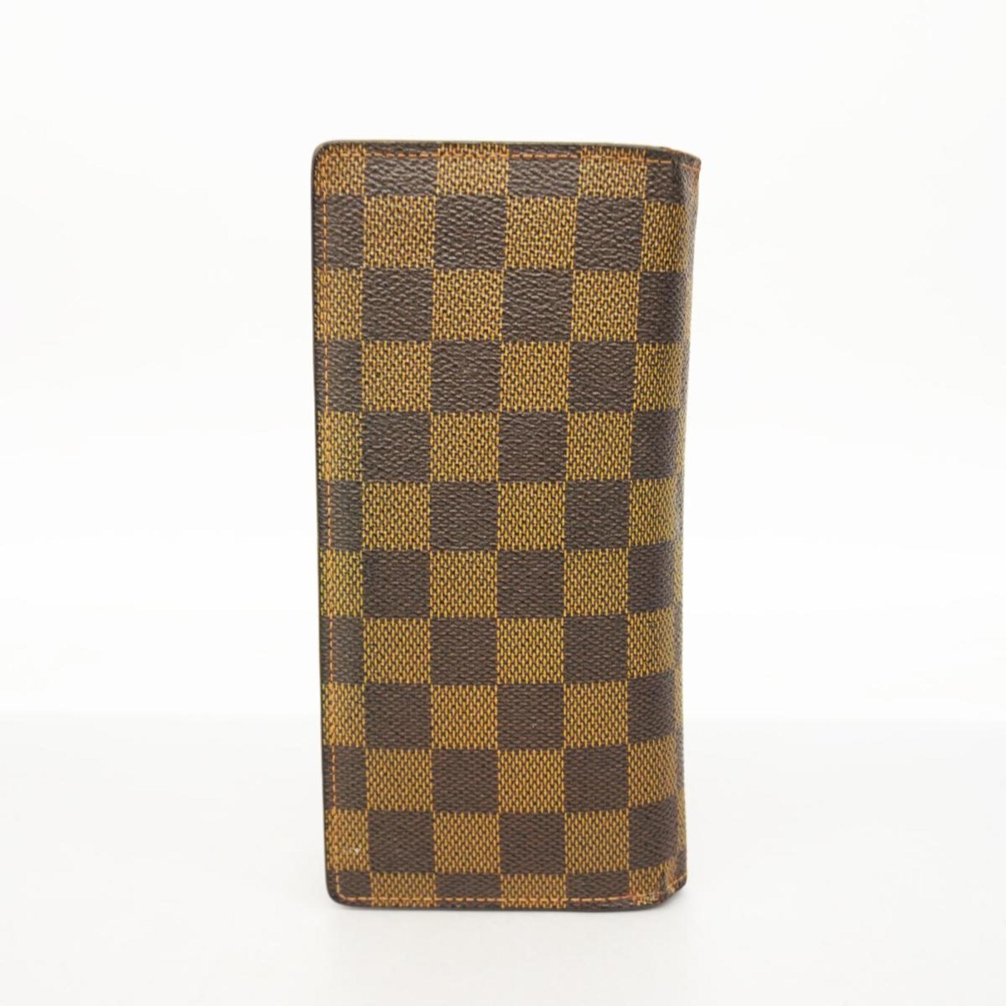Louis Vuitton Portefeuille Brazza  Canvas Wallet  ()