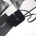 GLAMI Le Monogramme Small Satchel In Monogram Canvas And Smooth Black For Women 9in/23cm YSL