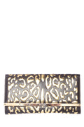 Jimmy Choo Black and Gold Evening Bag