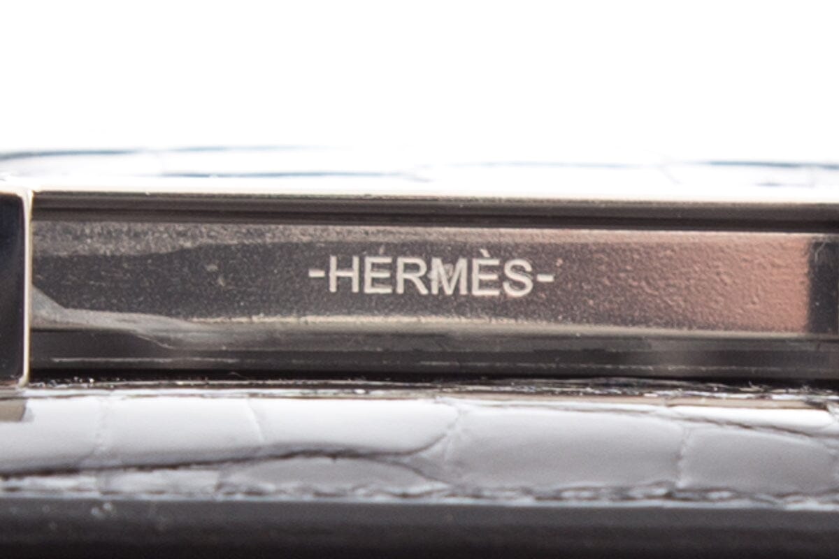 HermÃƒÆ’Ã‚Â¨s 2019 Black Crocodile Constance Mini Handbag