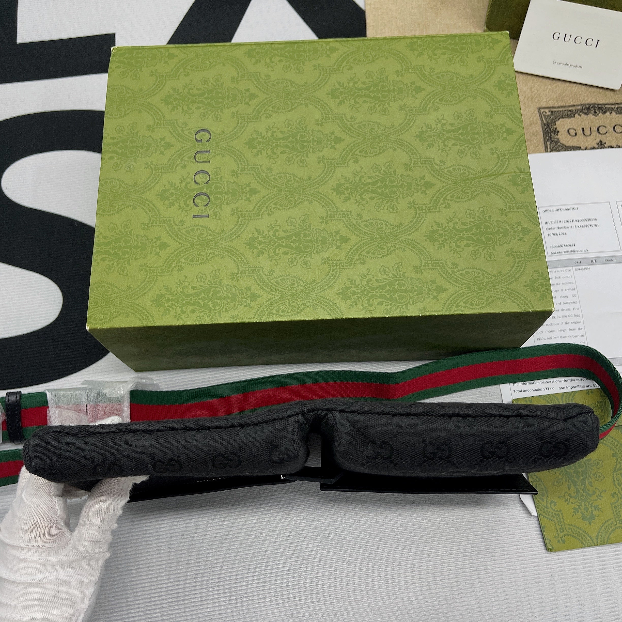 Glami Supreme Canvas Two Pocket Waist Belt Bag Black Glami Supreme Canvas For MenÃ‚Â  3in/7.5cm Glami