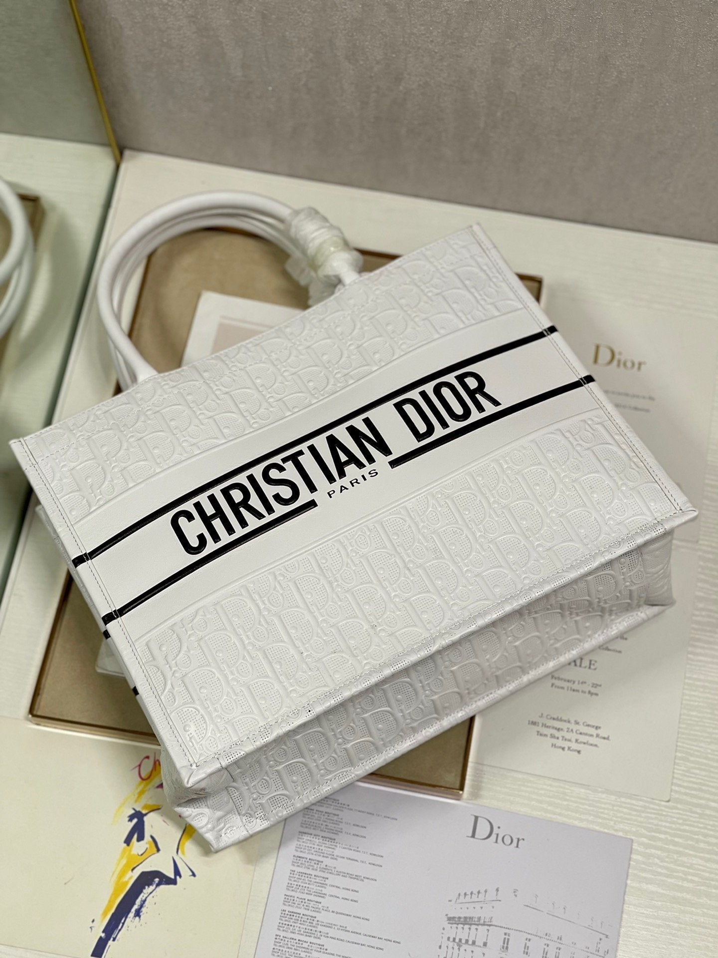 GLAMI  MeGLAMIum Book Tote White, For Women, WomenÃ¢â‚¬â„¢s Handbags 14in/36cm CD