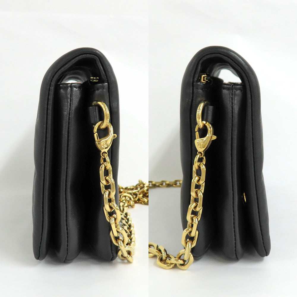 Louis Vuitton M80742 Monogram Embos Chain Shoulder Bag 2WAY Backpack Noir Black G  Lambskin