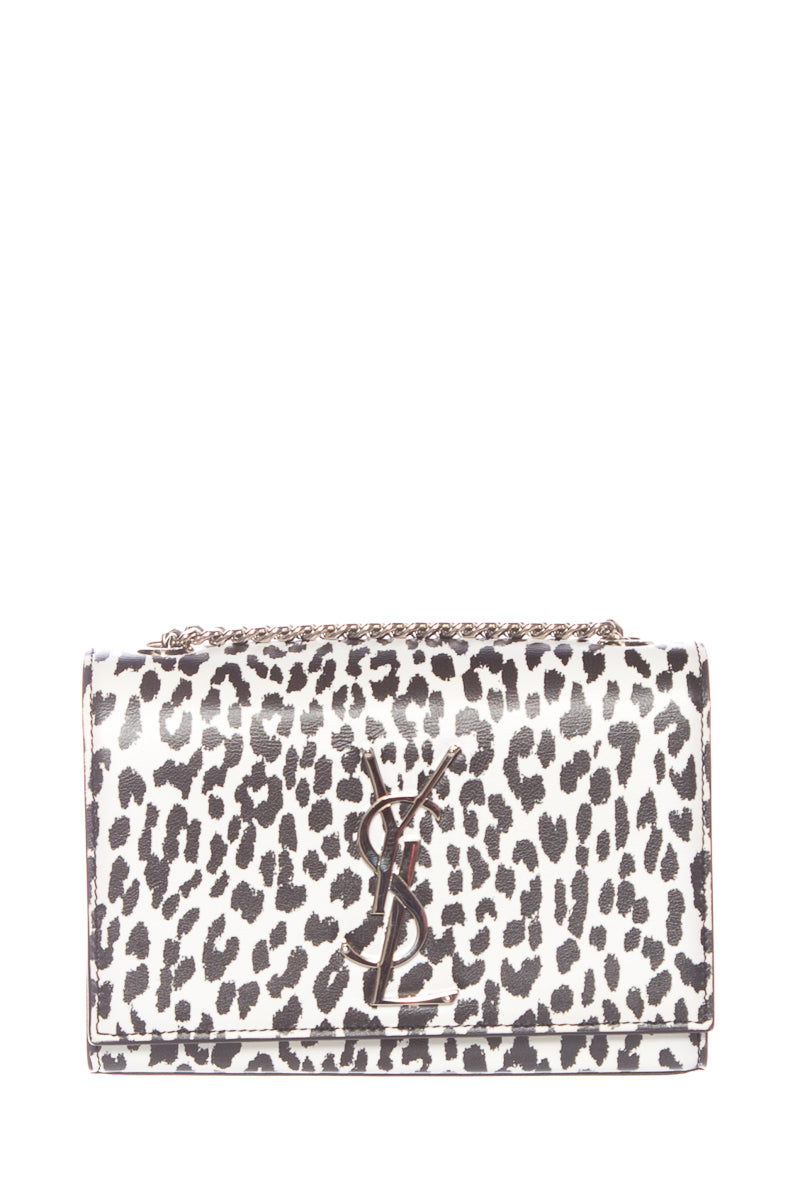 Yves Saint Laurent Black and White Cross-Body