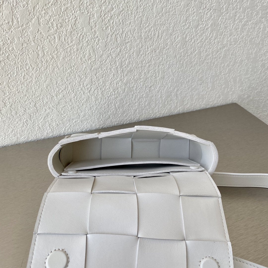 GLAMI Belt Cassette White, For Women, WomenÃƒÂ¢Ã¢â€šÂ¬Ã¢â€žÂ¢s Bags 7in/18cm 668572VMAY19009