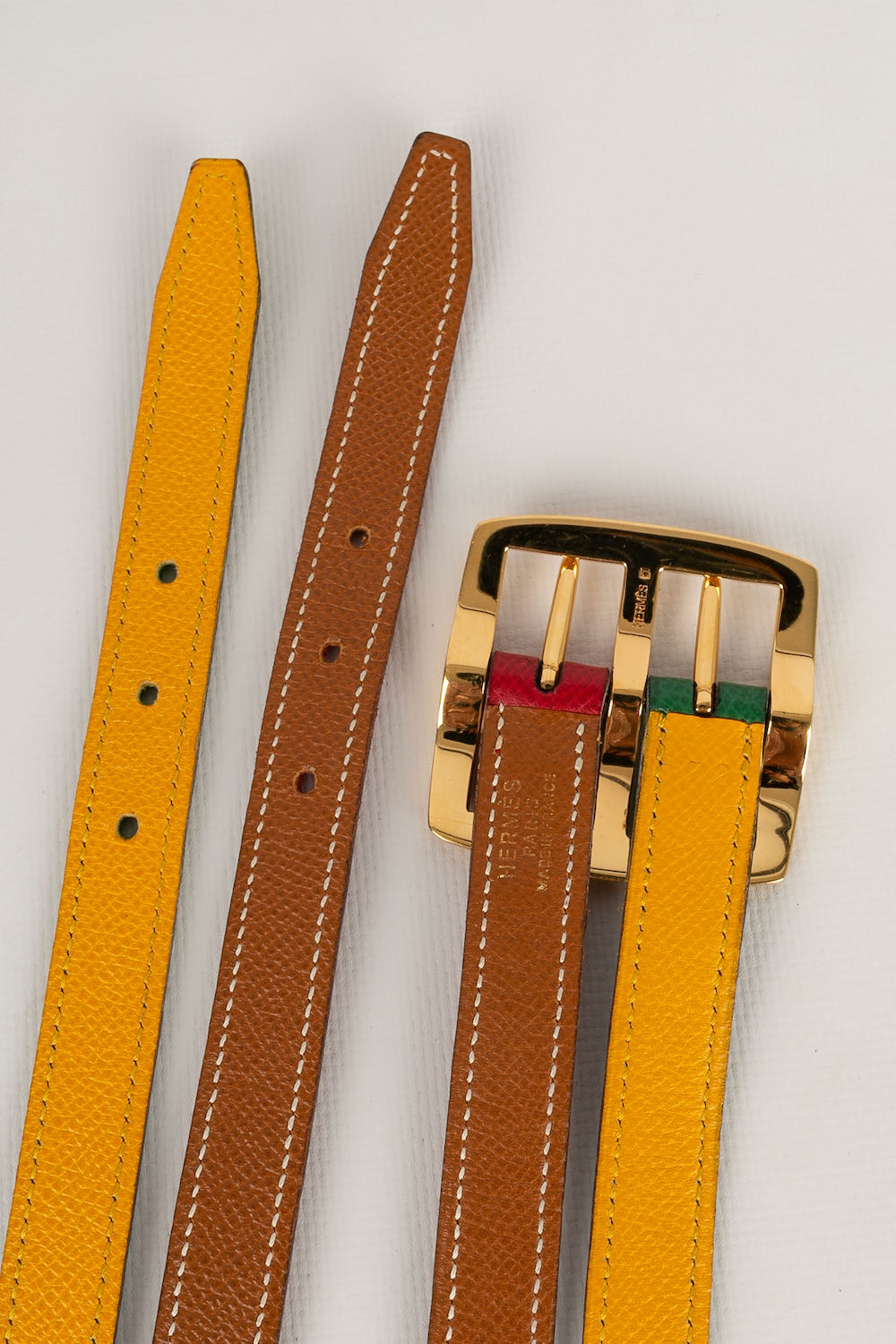 Ceinture en cuir HermÃƒÆ’Ã‚Â¨s