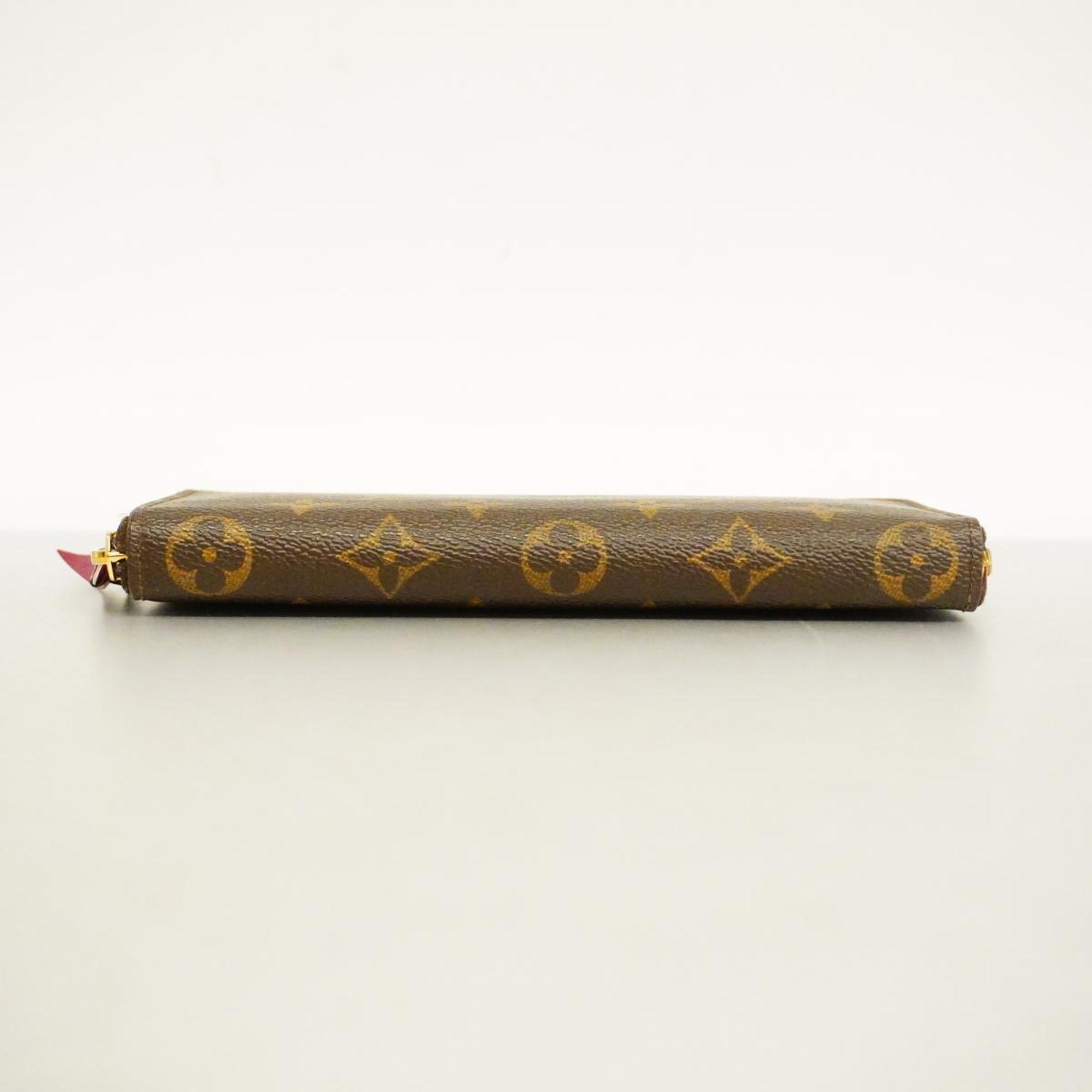 Louis Vuitton Portefeuille Clémence  Canvas Wallet  ()