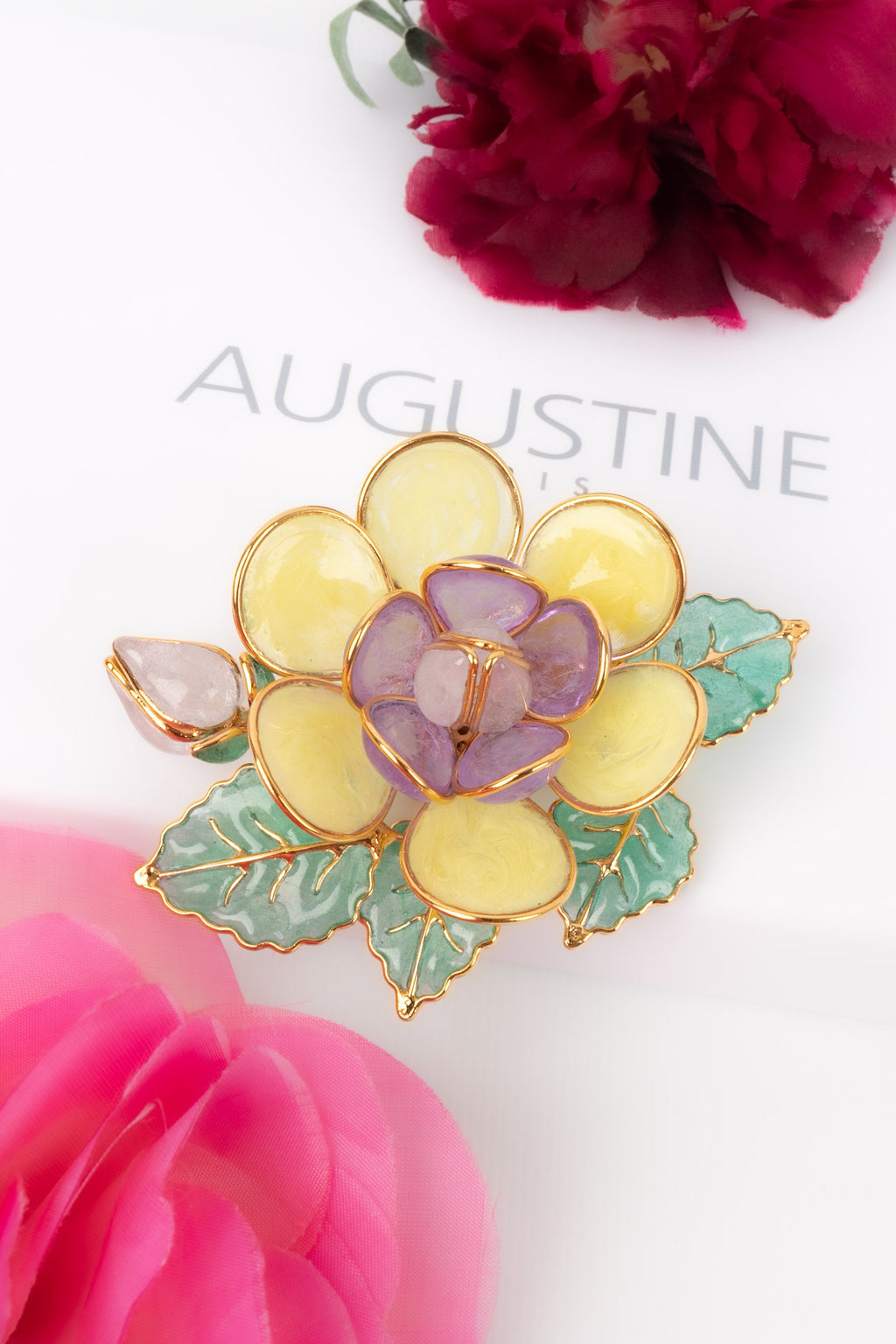 Broche pendentif Augustine