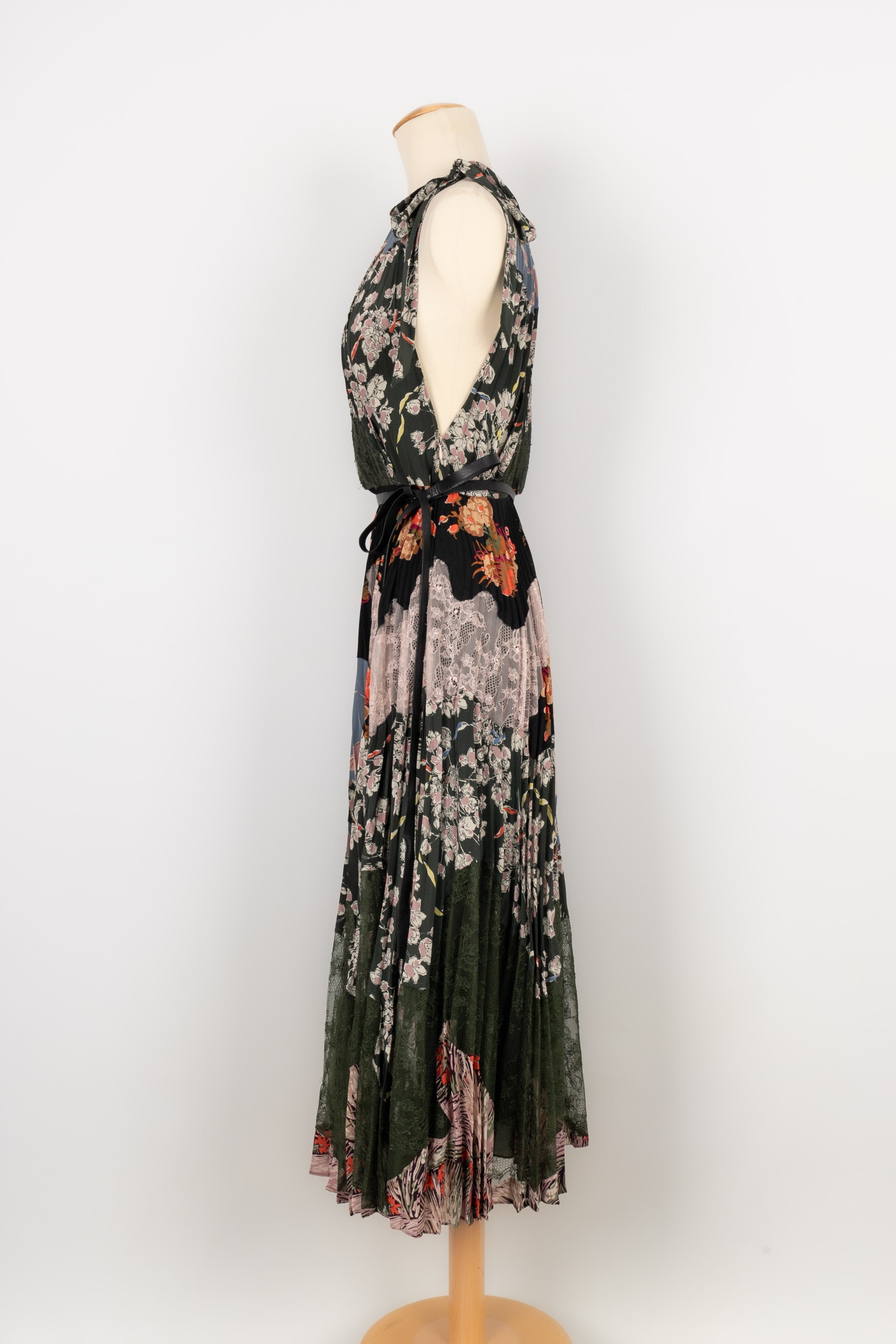 Robe plissÃƒÆ’Ã‚Â©e en soie Valentino