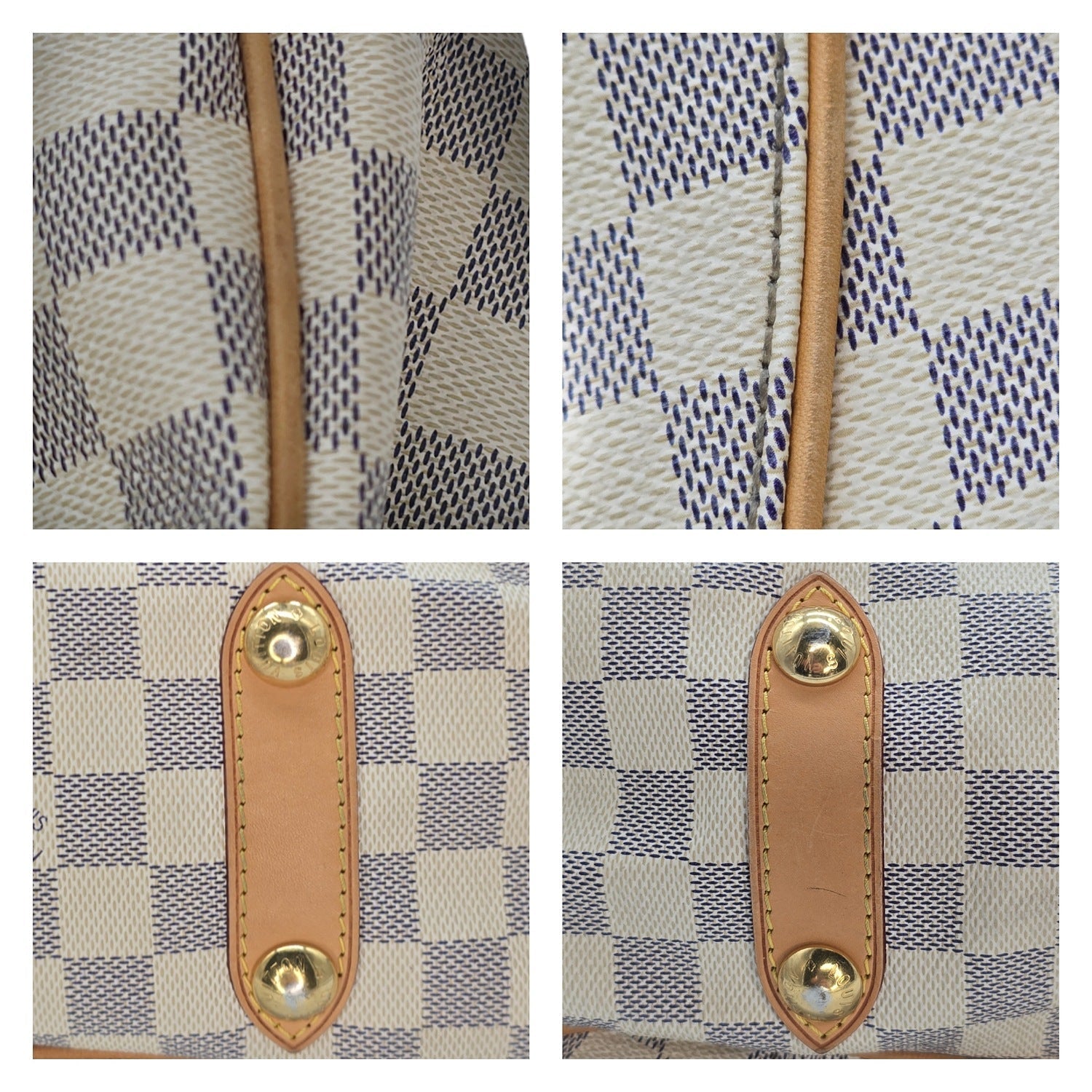 Louis Vuitton Vintage Damier Azur Galleria GM