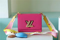 LV Twist MM Epi Pink For Women,  Shoulder And Crossbody Bags 7.5in/19cm LV 