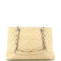 CHANEL Grand Shopping Tote Quilted Caviar