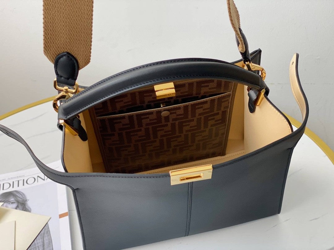FI GlamI X-Lite Tote MeGLAMIum Navy Blue Bag For Woman 30cm/12in