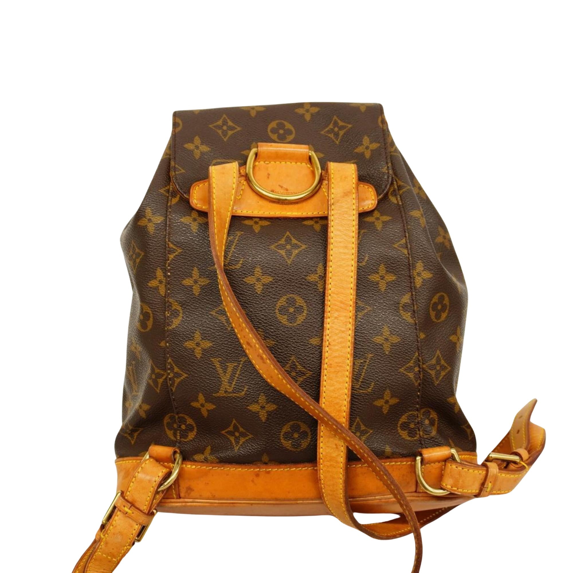 Louis Vuitton Montsouris  Canvas Backpack Bag ()