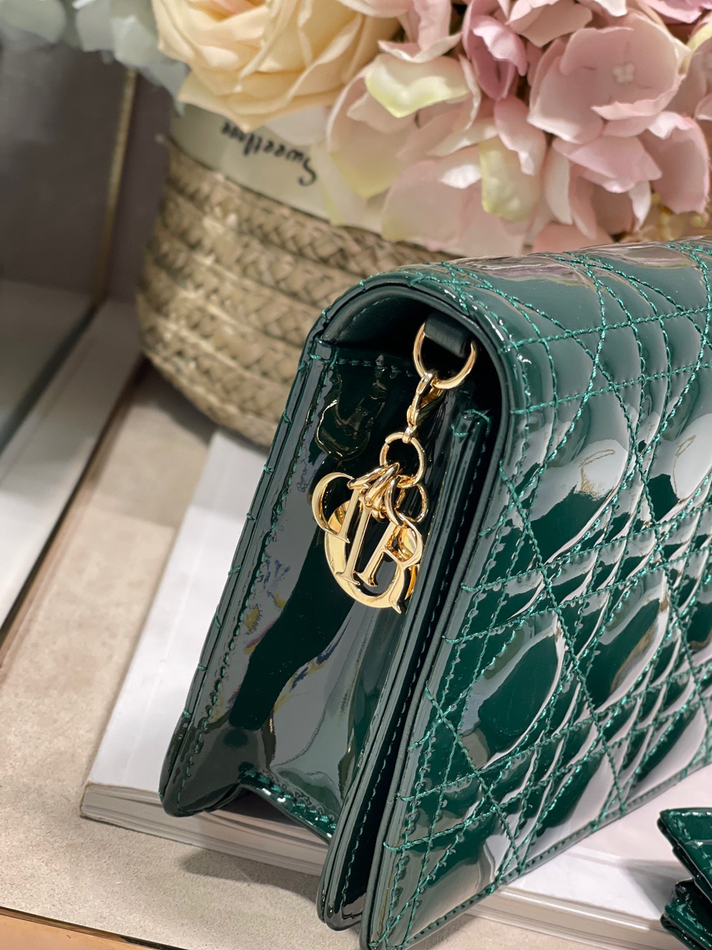 GLAMI Lady Pouch Green, For Women, WomenÃ¢â‚¬â„¢s Handbags 8.5in/21.5cm CD