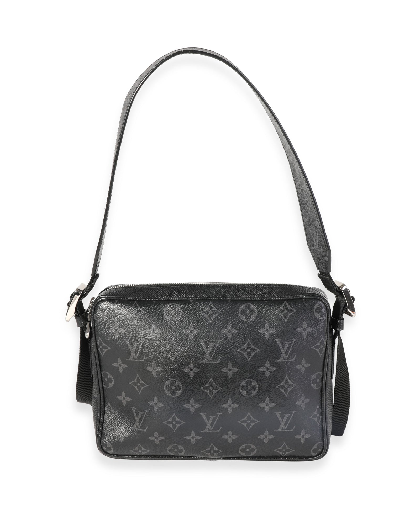 Louis Vuitton Black Taigarama & Monogram Eclipse Canvas Outdoor Messenger