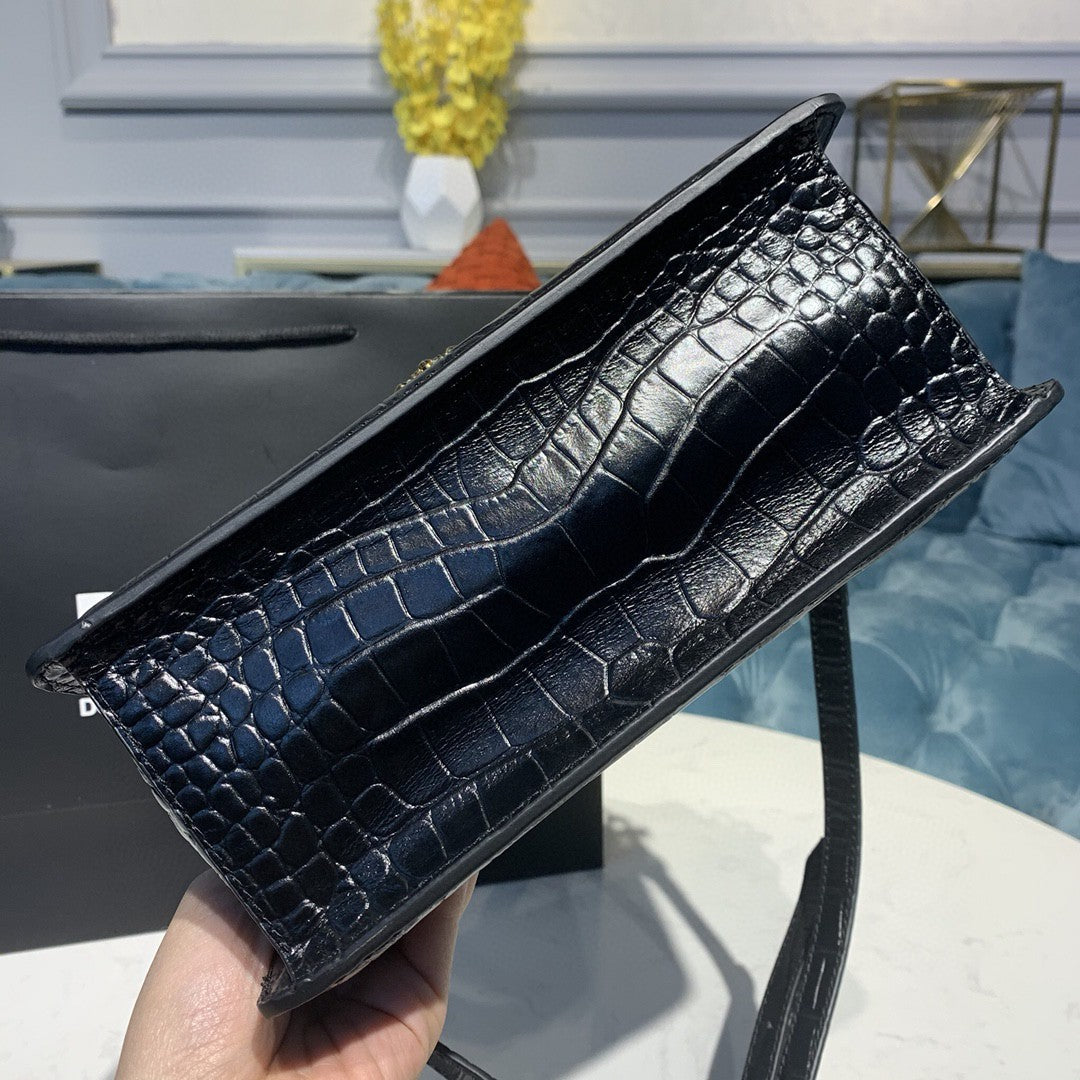 DG Medium Devotion Bag Black For Women 9.5in/24cm