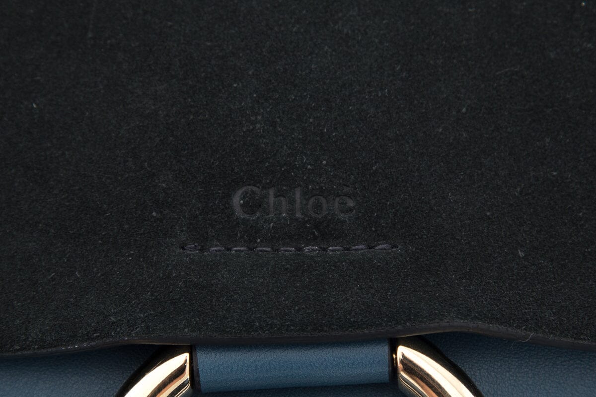 Chloe Faye Blue Handbag